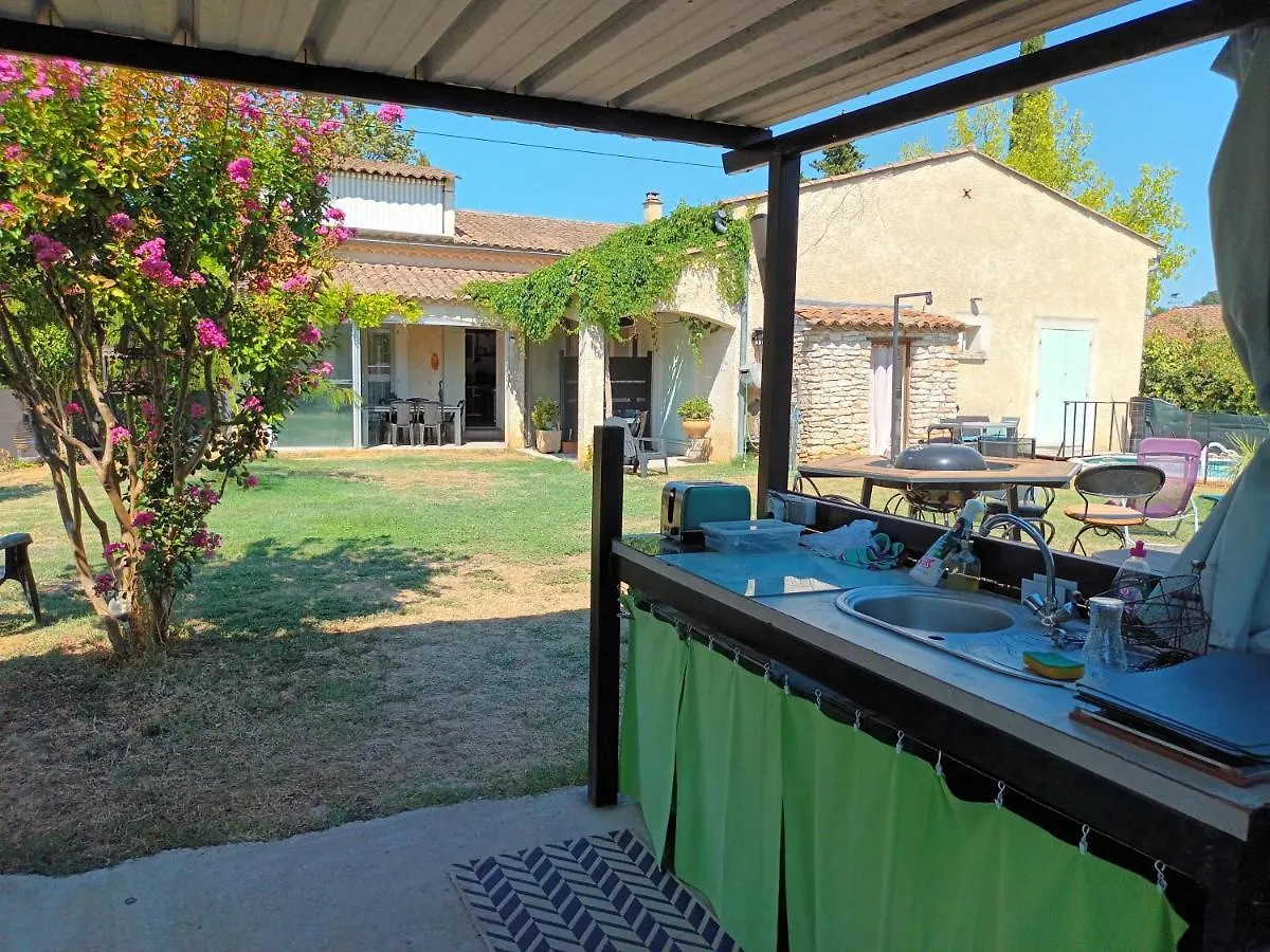 Chambres D'Hotes & Jacuzzi - A L'Ombre Des Amandiers Saint-Martin-d'Ardeche Bed & Breakfast
